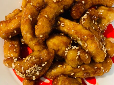 給食の味!豚肉の甘辛揚げ